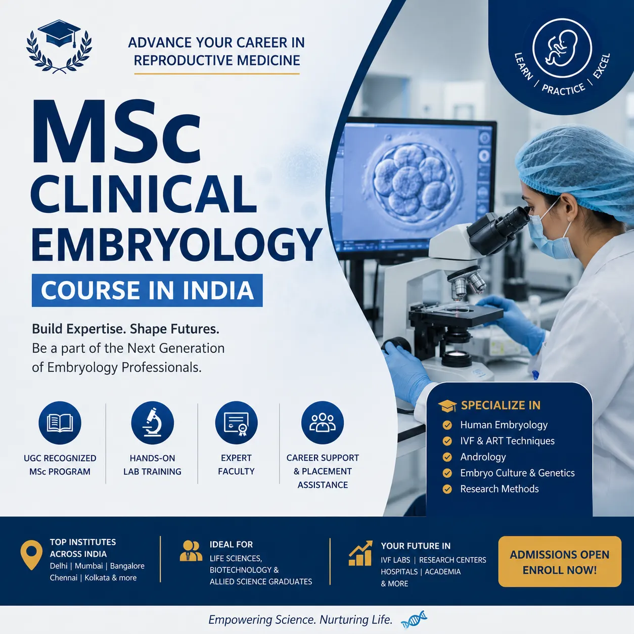 MSc Clinical Embryology